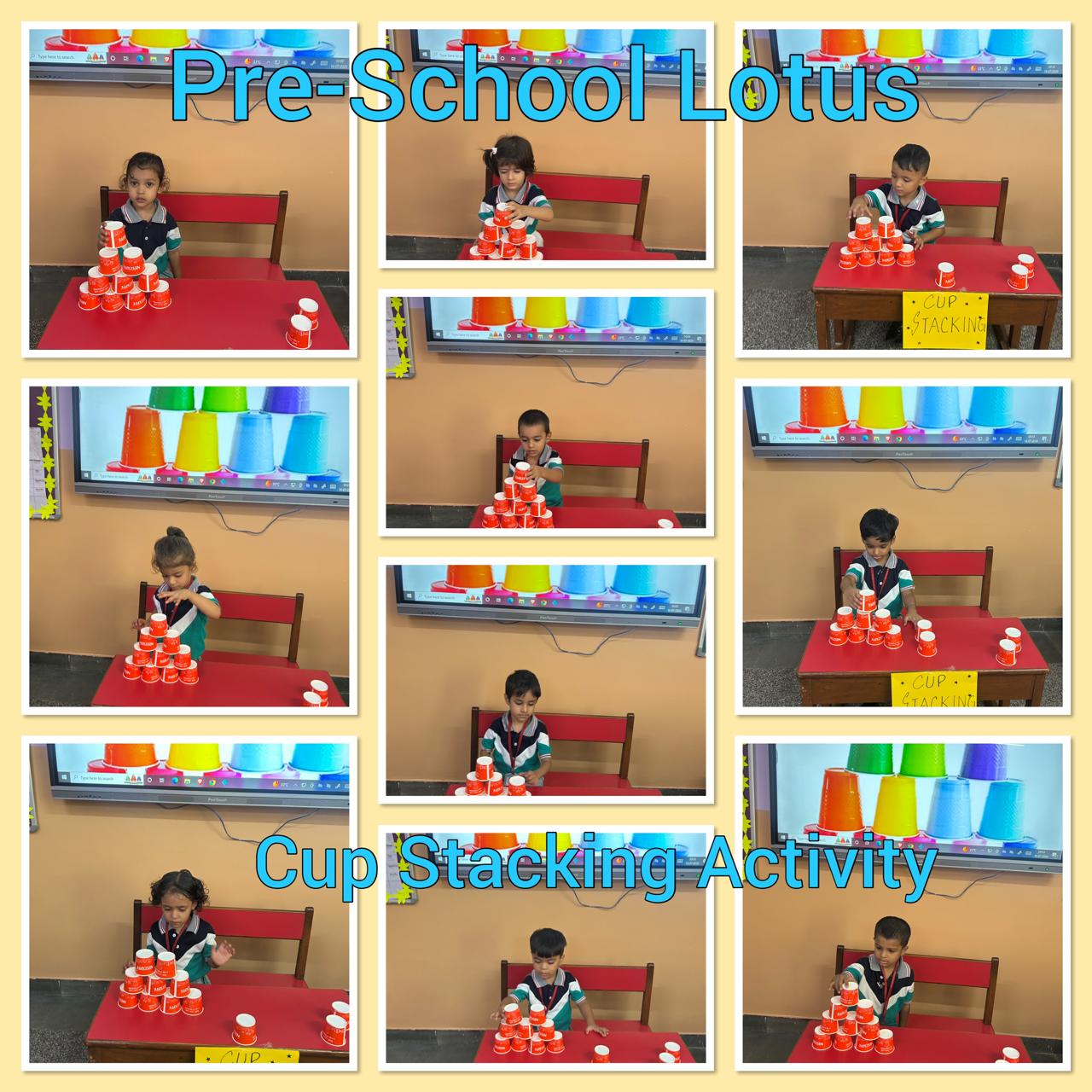 Cup Stacking Activity 