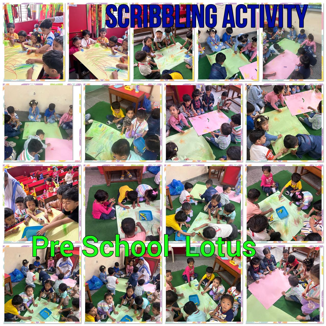 Scribbling activity 
