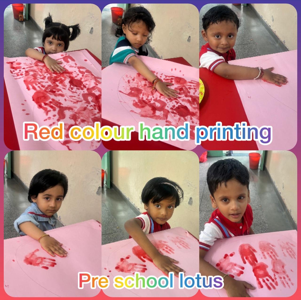 Hand printing